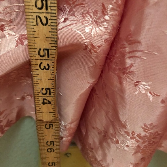 Vtg TD4 by Eletra blush Pink Party dress Juniors XS? See measurements 80s Retro - Picture 9 of 12